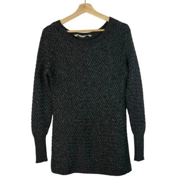 Athleta Sweaters - Athleta Cypress Merino Wool Gray Knit Pullover Sweater M